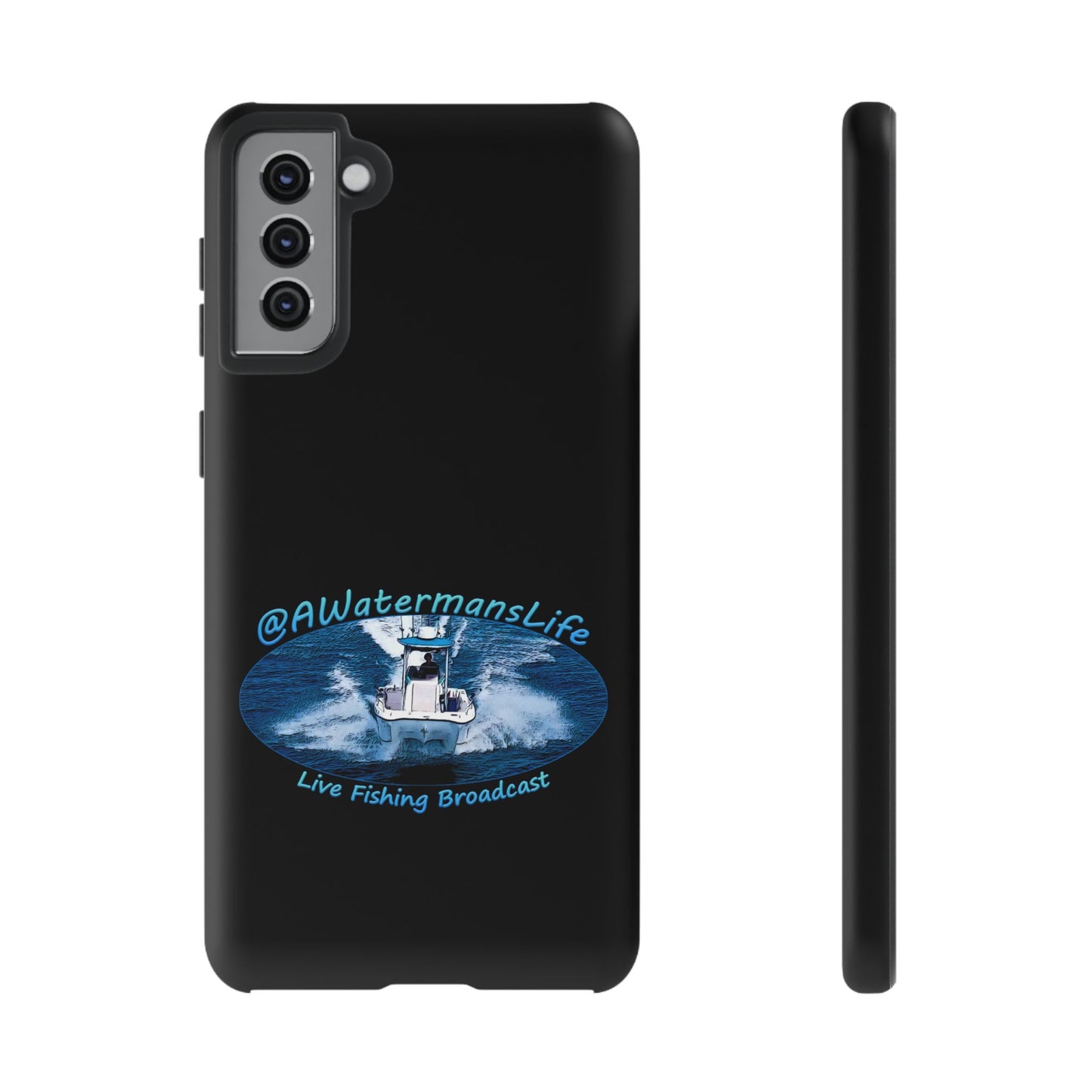 AWatermansLife Samsung Galaxy Tough Case - Custom Protective Phone Case with Dual Layer Shell and TPU Lining