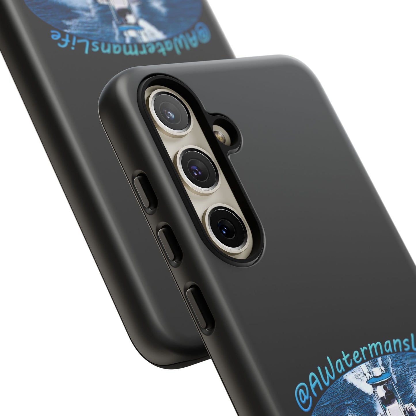 AWatermansLife Samsung Galaxy Tough Case - Custom Protective Phone Case with Dual Layer Shell and TPU Lining