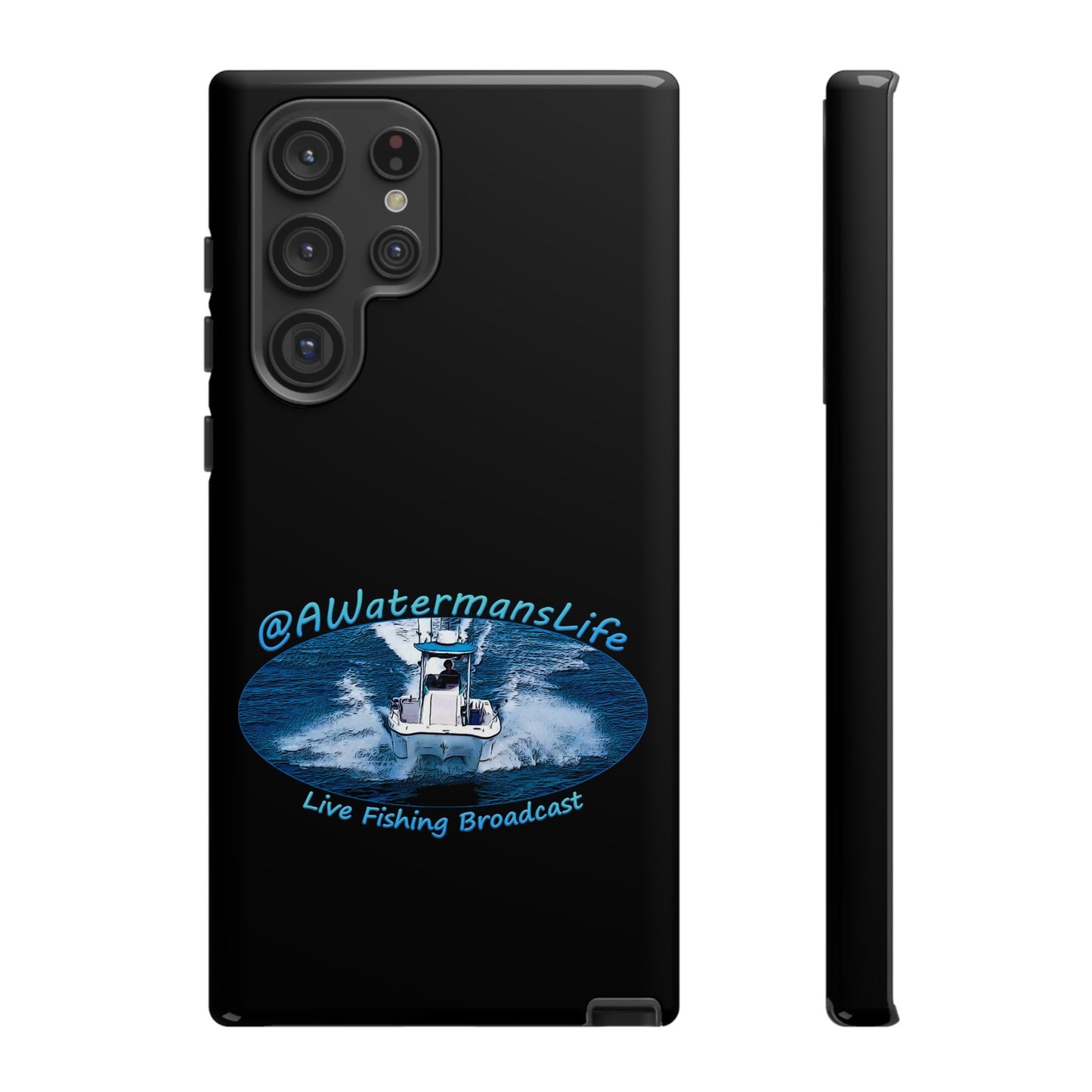 AWatermansLife Samsung Galaxy Tough Case - Custom Protective Phone Case with Dual Layer Shell and TPU Lining