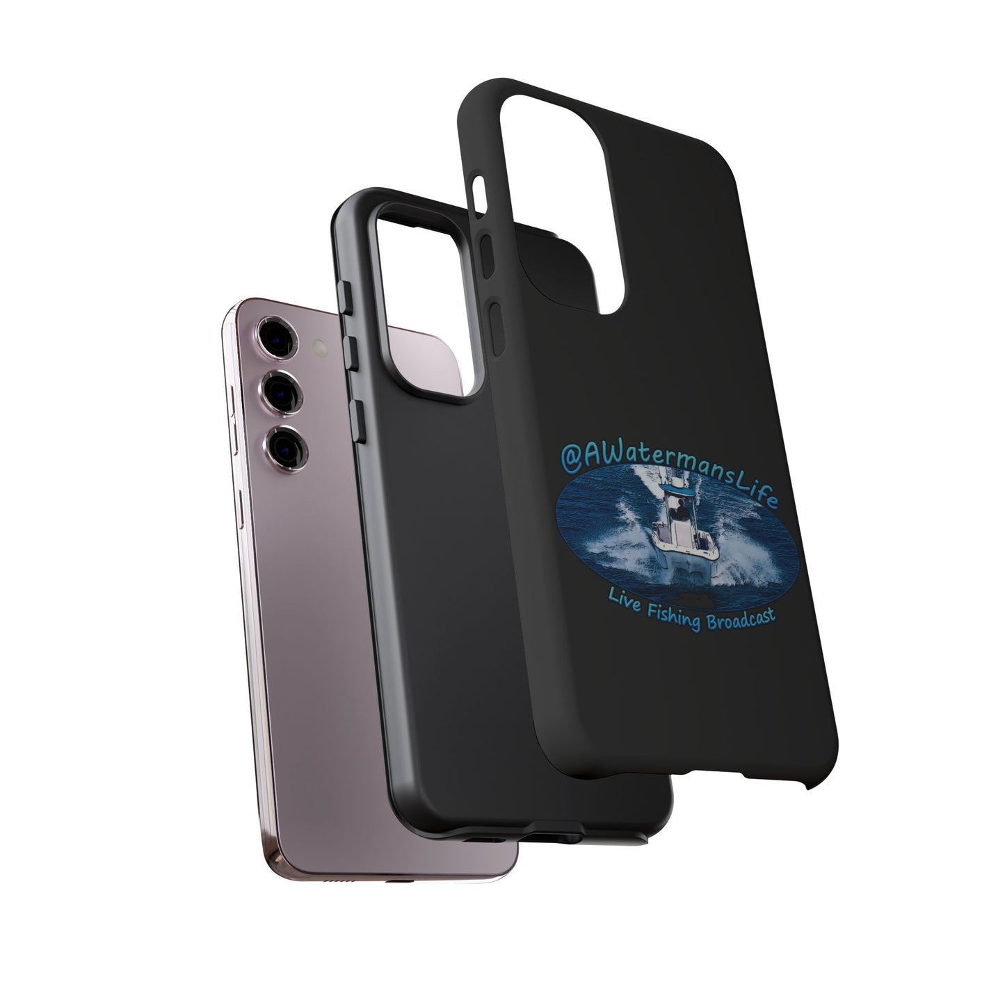 AWatermansLife Samsung Galaxy Tough Case - Custom Protective Phone Case with Dual Layer Shell and TPU Lining