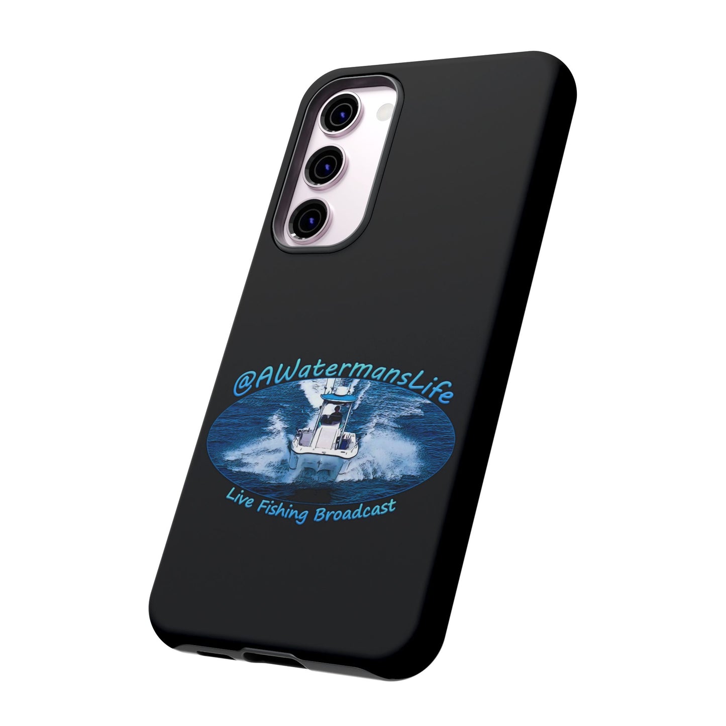 AWatermansLife Samsung Galaxy Tough Case - Custom Protective Phone Case with Dual Layer Shell and TPU Lining