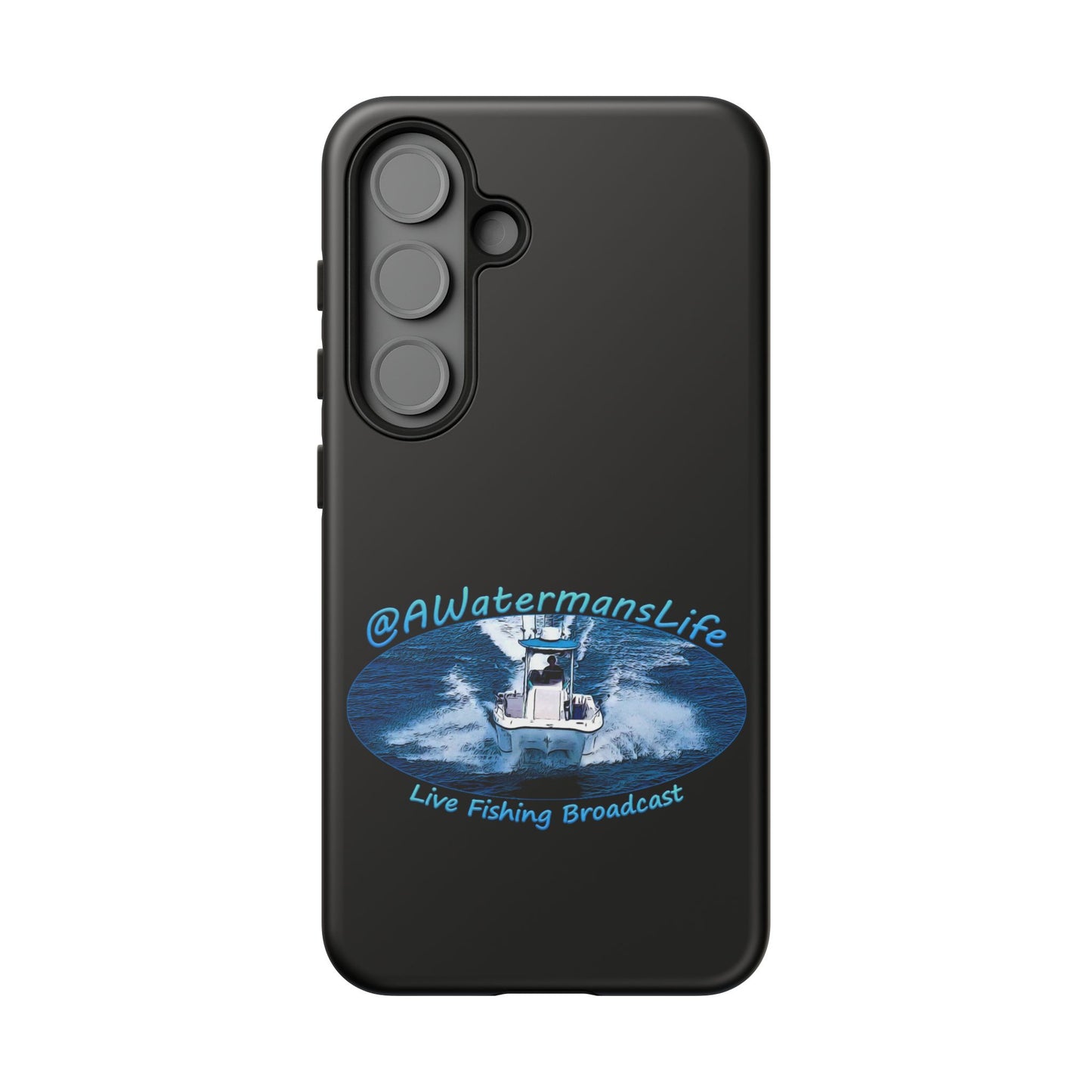 AWatermansLife Samsung Galaxy Tough Case - Custom Protective Phone Case with Dual Layer Shell and TPU Lining