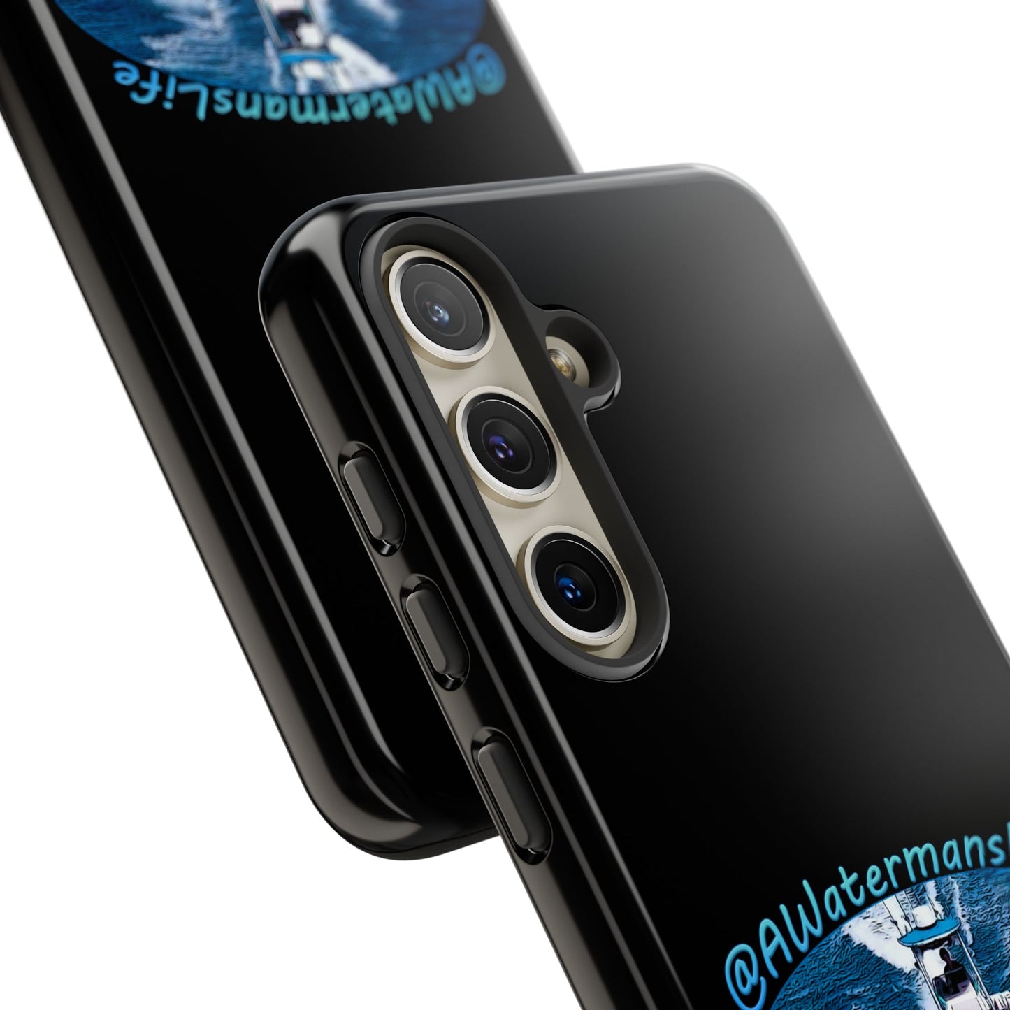 AWatermansLife Samsung Galaxy Tough Case - Custom Protective Phone Case with Dual Layer Shell and TPU Lining