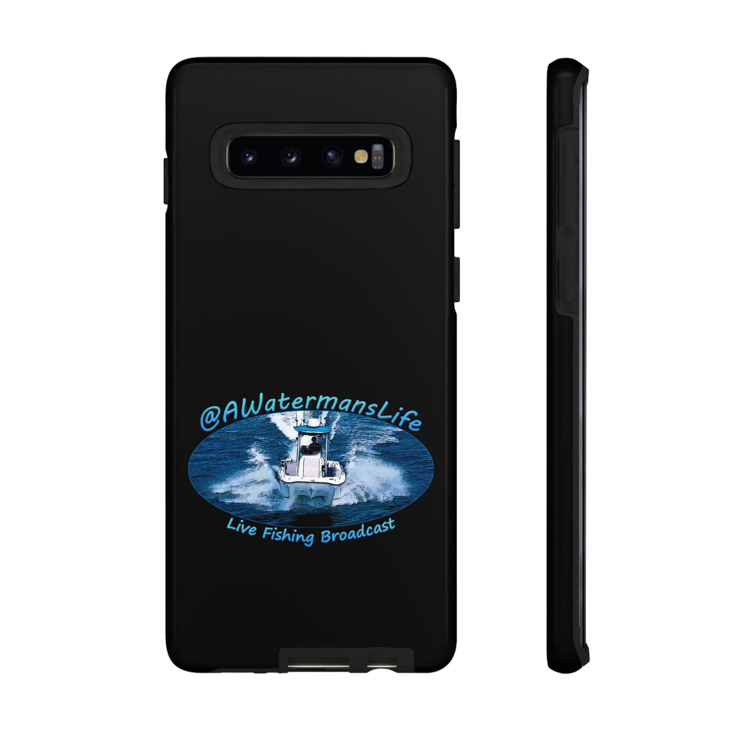AWatermansLife Samsung Galaxy Tough Case - Custom Protective Phone Case with Dual Layer Shell and TPU Lining