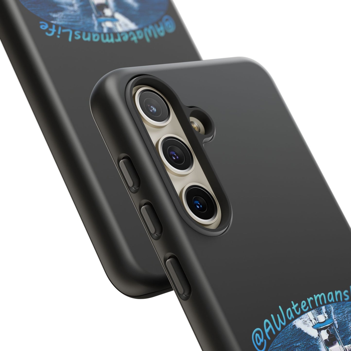 AWatermansLife Samsung Galaxy Tough Case - Custom Protective Phone Case with Dual Layer Shell and TPU Lining