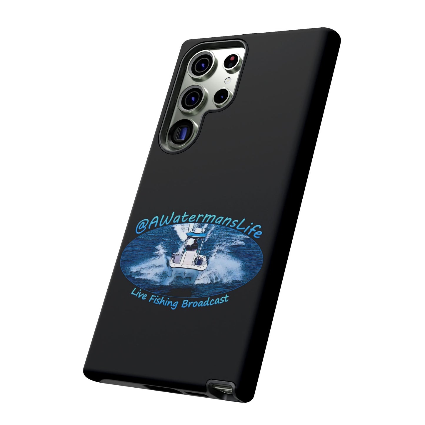 AWatermansLife Samsung Galaxy Tough Case - Custom Protective Phone Case with Dual Layer Shell and TPU Lining