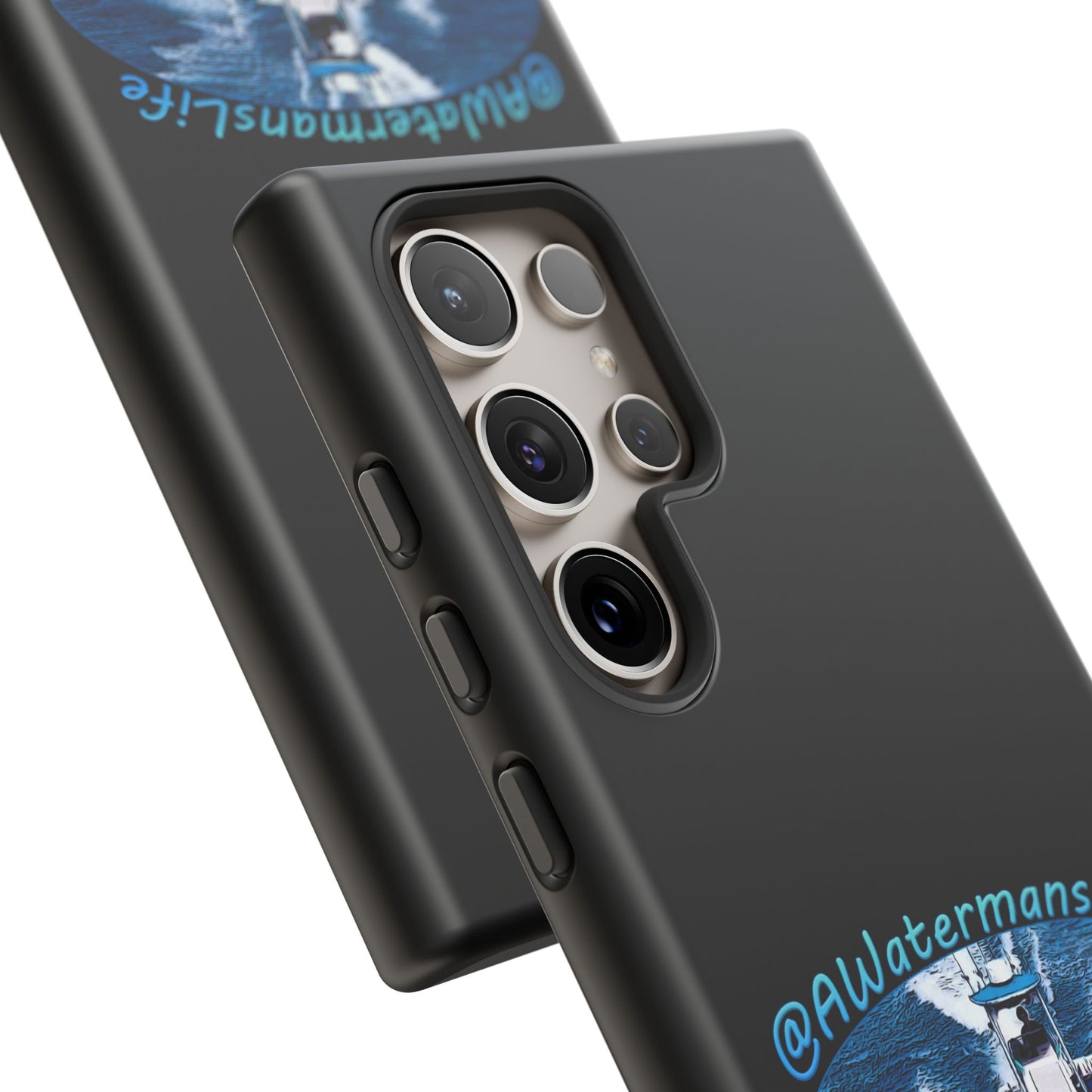 AWatermansLife Samsung Galaxy Tough Case - Custom Protective Phone Case with Dual Layer Shell and TPU Lining