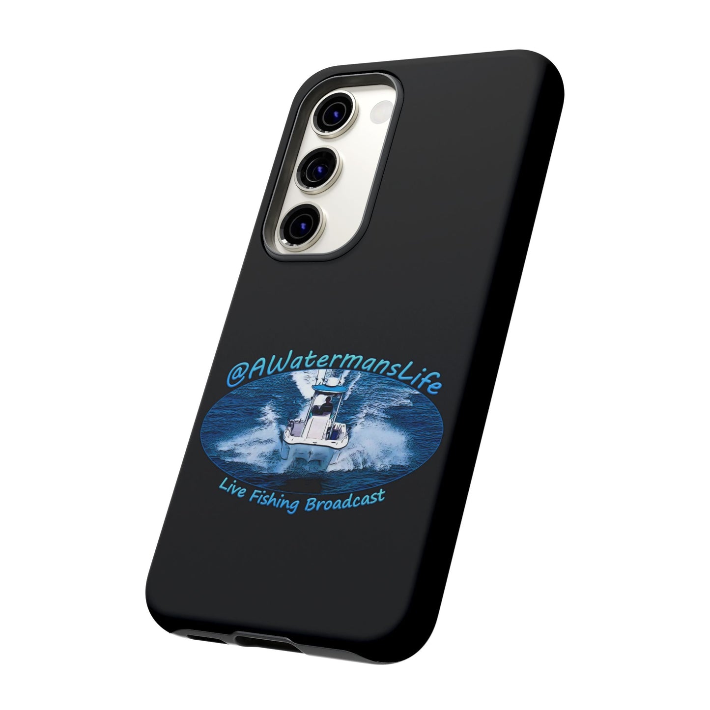 AWatermansLife Samsung Galaxy Tough Case - Custom Protective Phone Case with Dual Layer Shell and TPU Lining