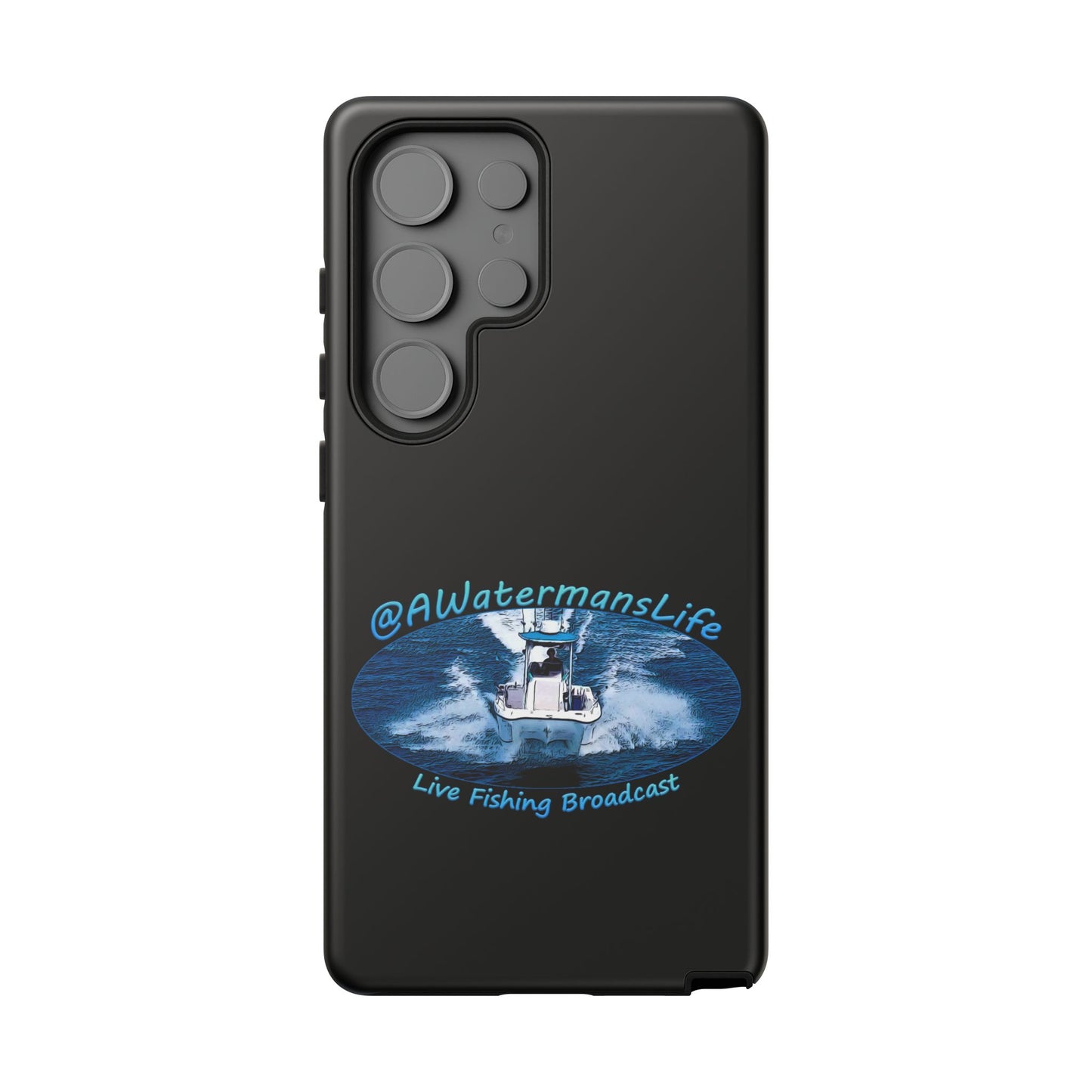 AWatermansLife Samsung Galaxy Tough Case - Custom Protective Phone Case with Dual Layer Shell and TPU Lining