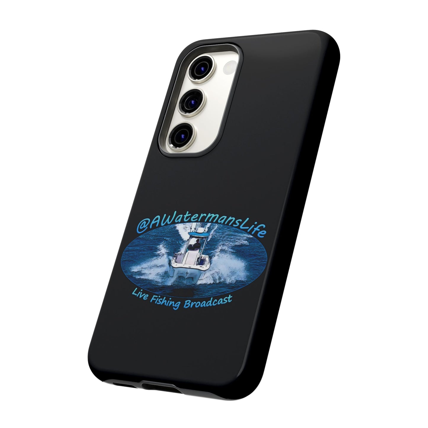 AWatermansLife Samsung Galaxy Tough Case - Custom Protective Phone Case with Dual Layer Shell and TPU Lining