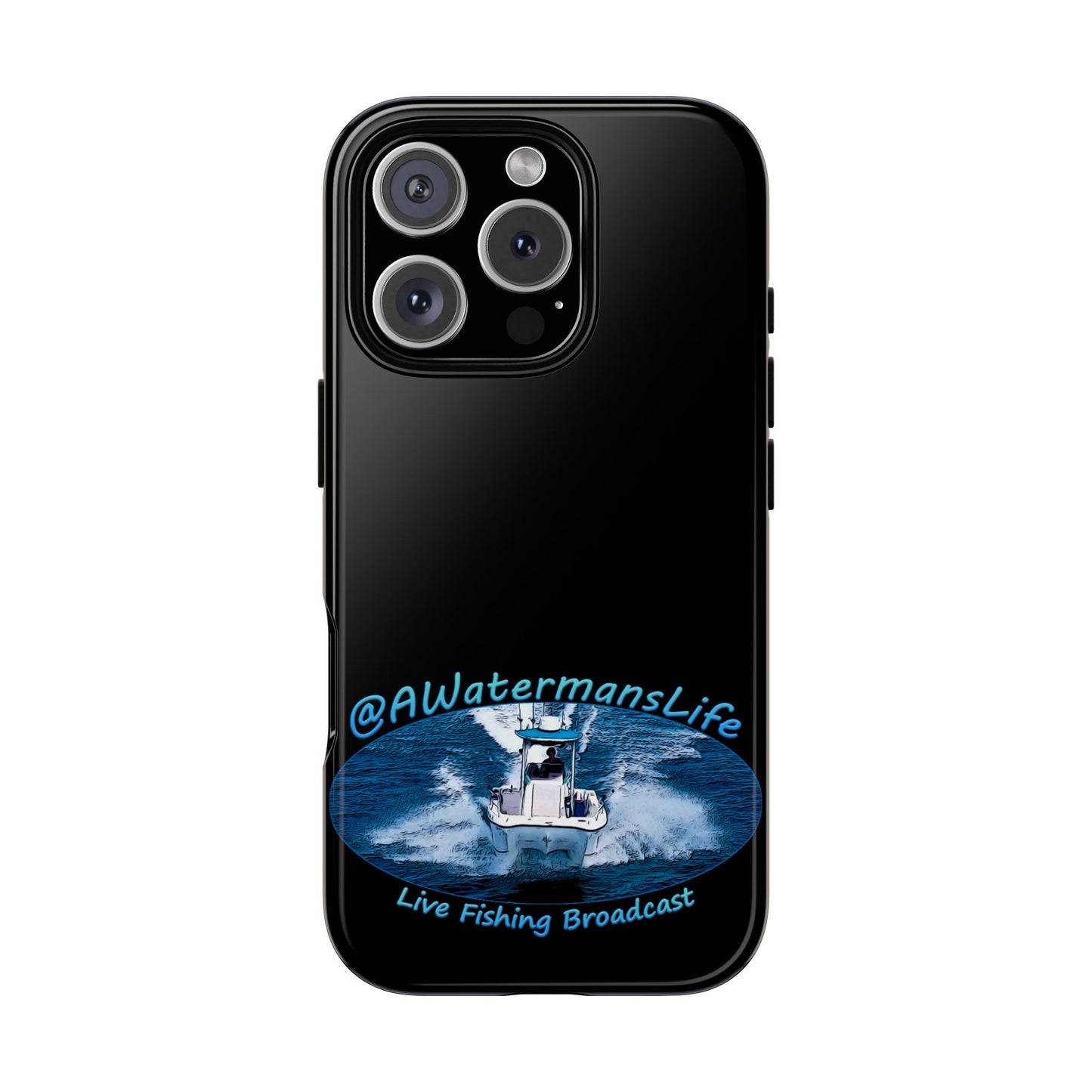 AWatermansLife Apple iPhone Tough Case - Custom Protective Phone Case with Dual Layer Shell and TPU Lining
