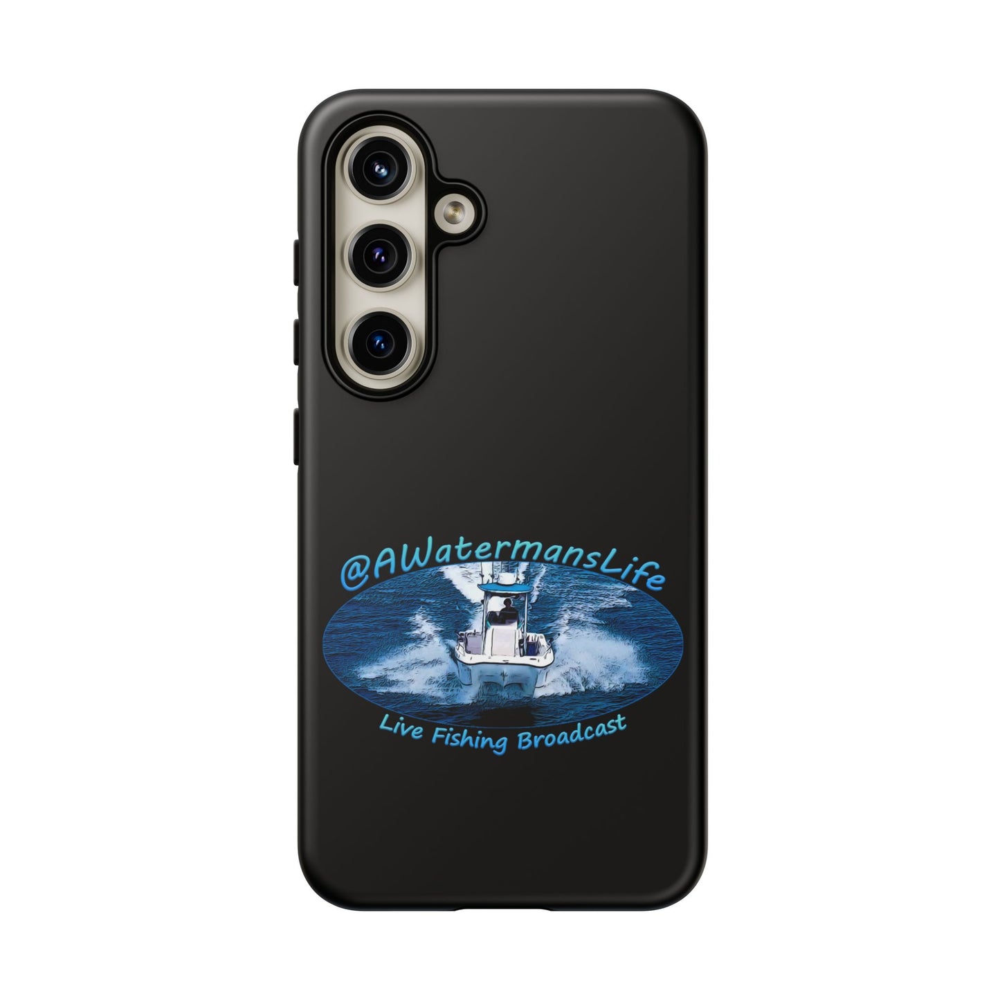AWatermansLife Samsung Galaxy Tough Case - Custom Protective Phone Case with Dual Layer Shell and TPU Lining