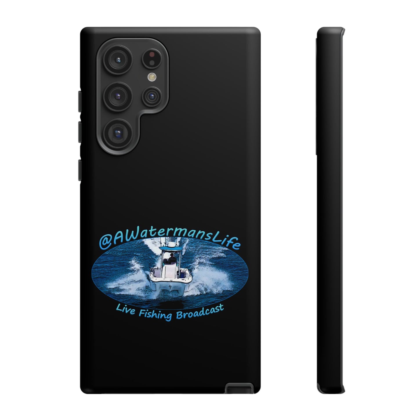 AWatermansLife Samsung Galaxy Tough Case - Custom Protective Phone Case with Dual Layer Shell and TPU Lining