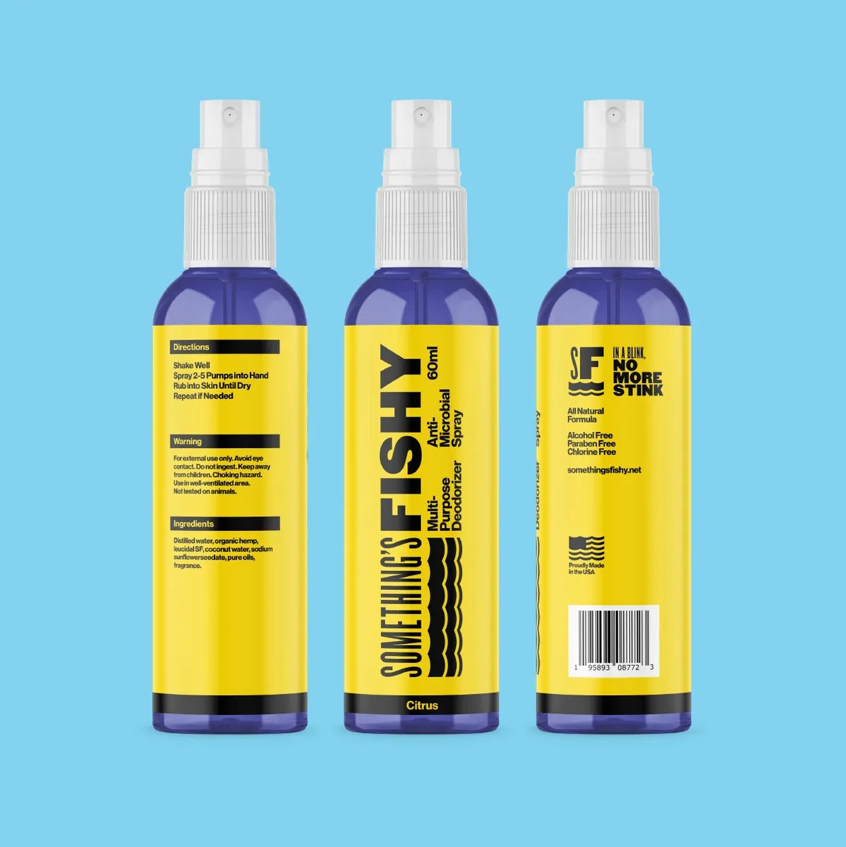 Something's Fishy Spray – All Natural Multi-Purpose Deodorizer