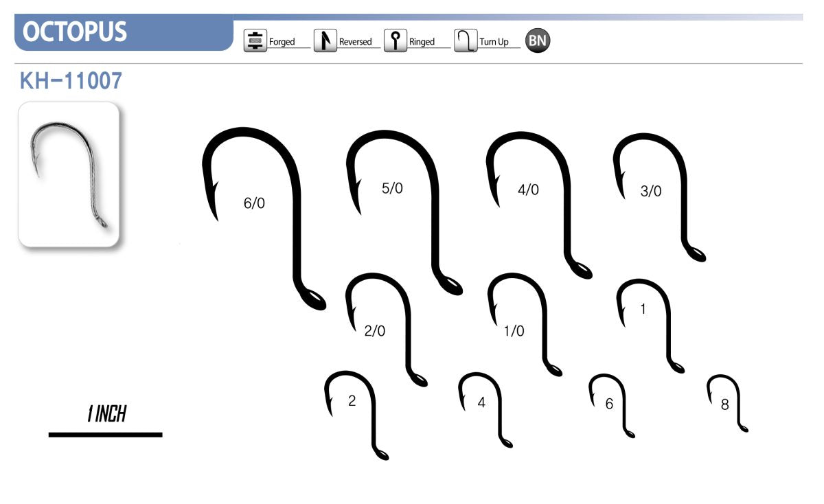 Blacktail Octopus Hook