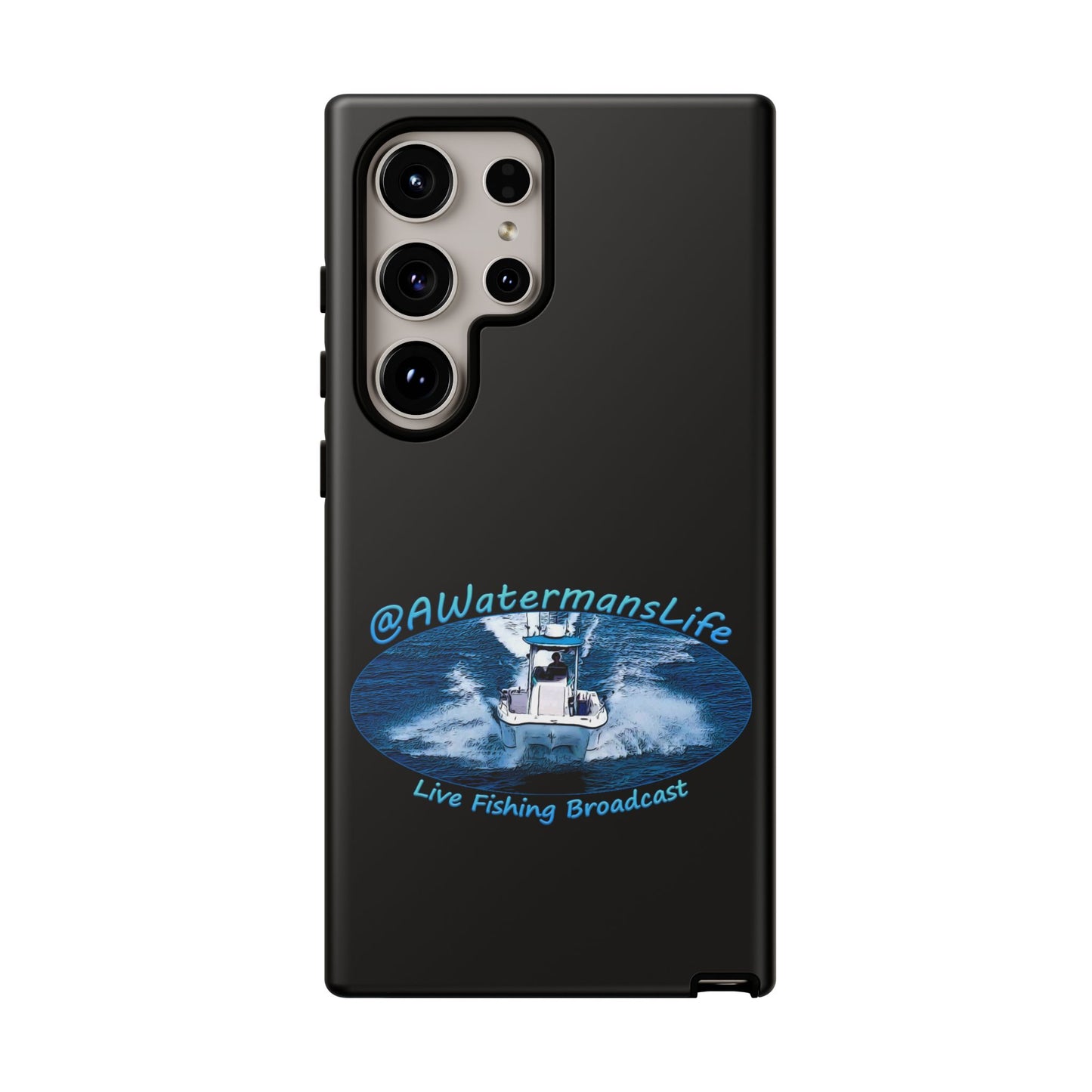 AWatermansLife Samsung Galaxy Tough Case - Custom Protective Phone Case with Dual Layer Shell and TPU Lining