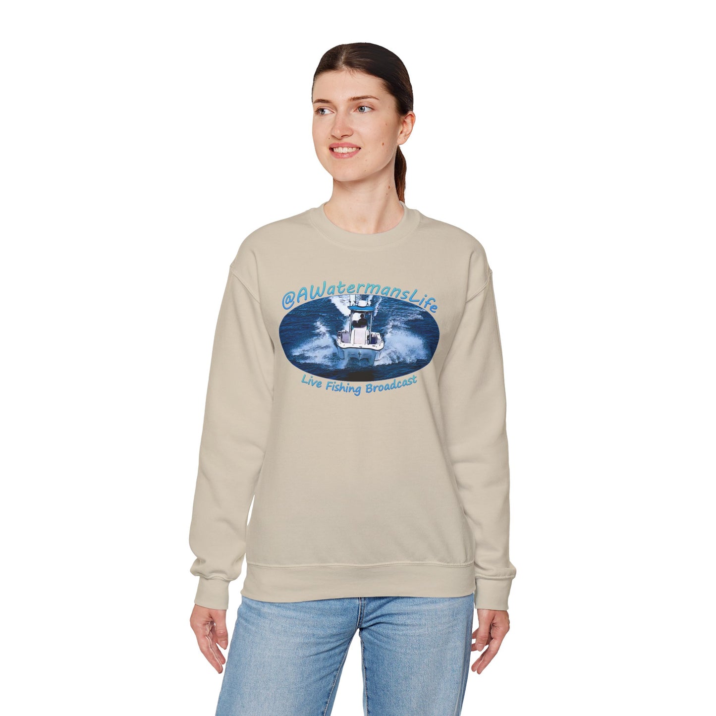 AWatermansLife Crewneck Sweatshirt