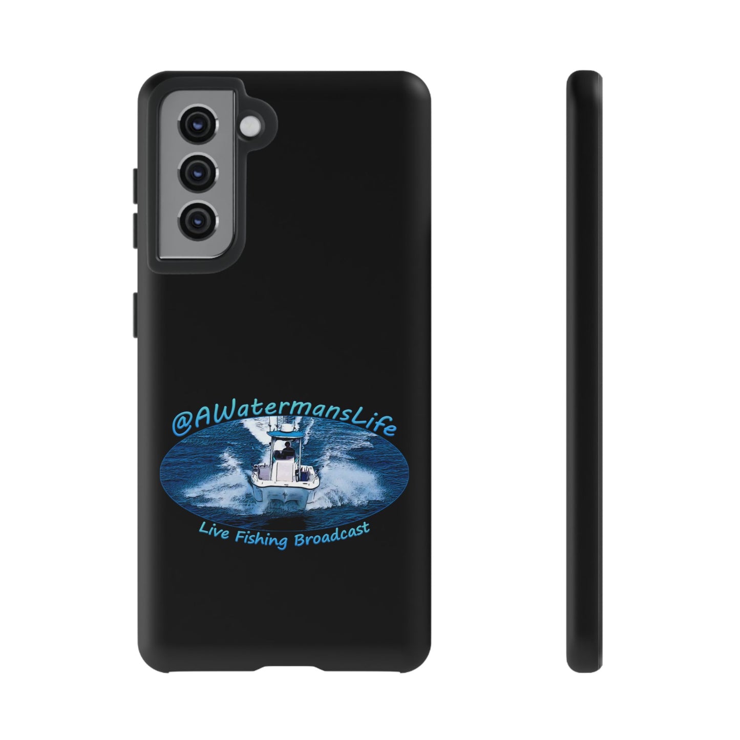 AWatermansLife Samsung Galaxy Tough Case - Custom Protective Phone Case with Dual Layer Shell and TPU Lining
