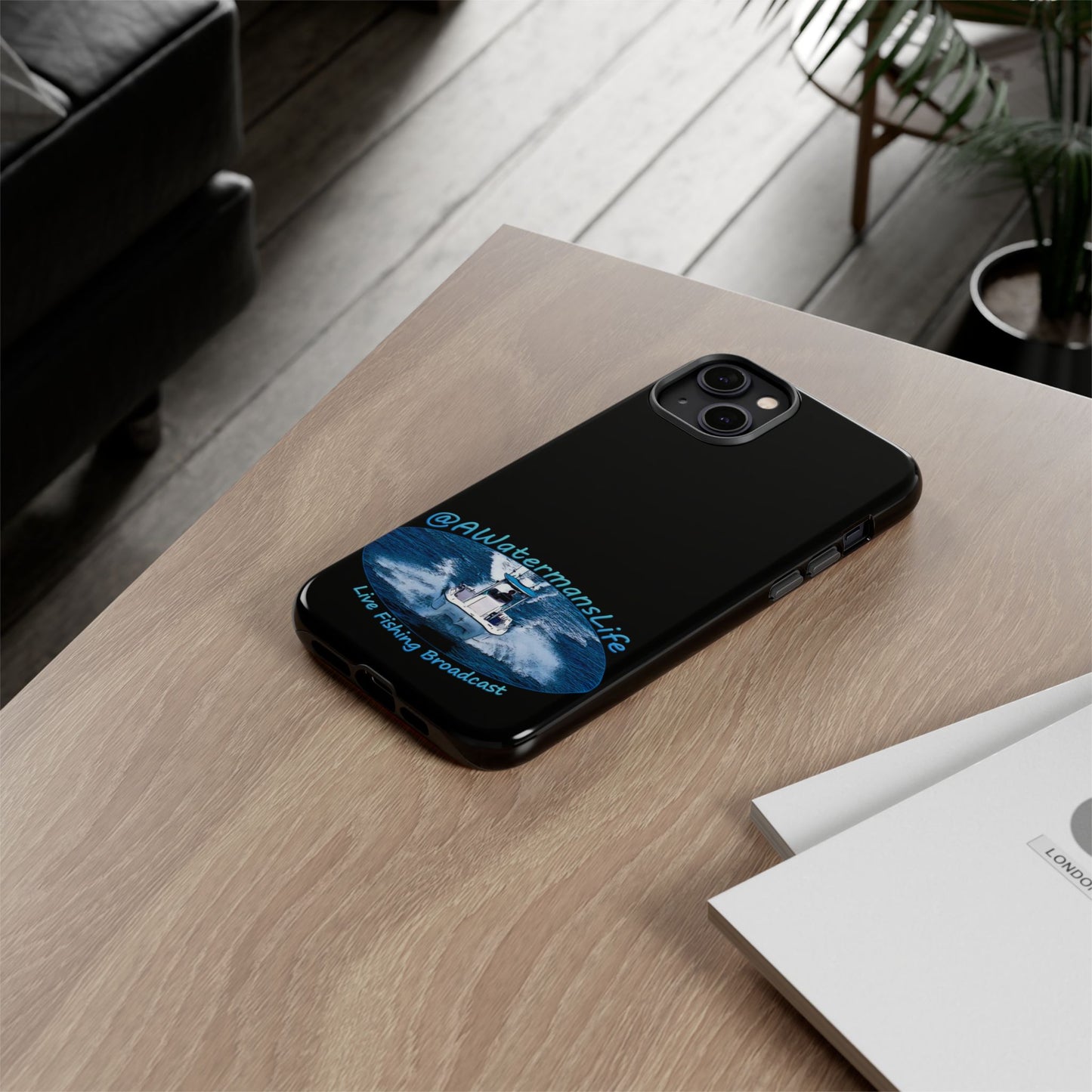 AWatermansLife Apple iPhone Tough Case - Custom Protective Phone Case with Dual Layer Shell and TPU Lining