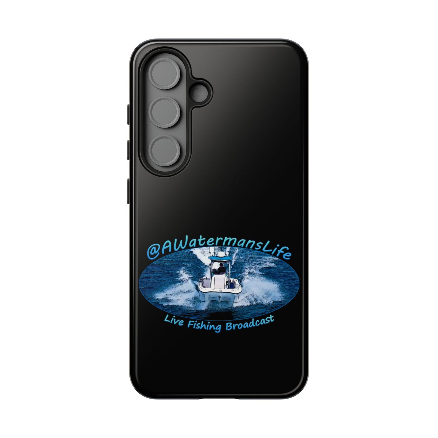AWatermansLife Samsung Galaxy Tough Case - Custom Protective Phone Case with Dual Layer Shell and TPU Lining