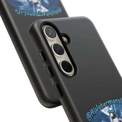 AWatermansLife Samsung Galaxy Tough Case - Custom Protective Phone Case with Dual Layer Shell and TPU Lining