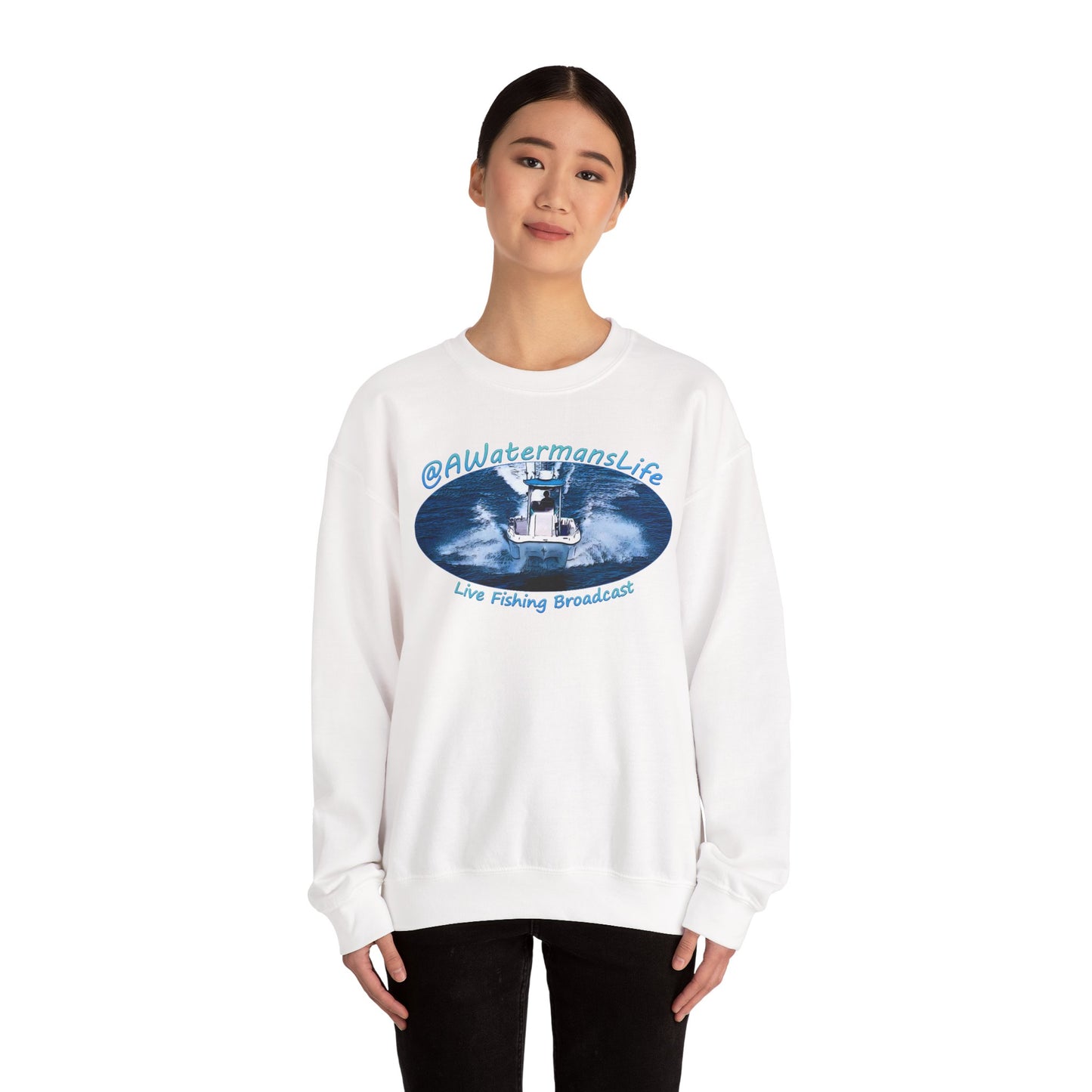 AWatermansLife Crewneck Sweatshirt