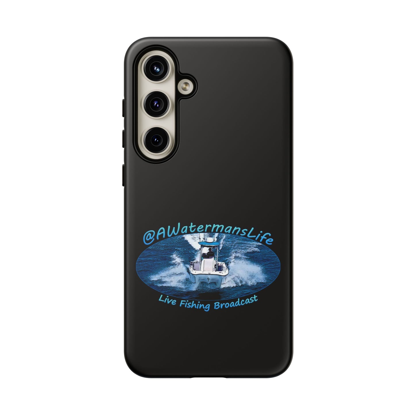 AWatermansLife Samsung Galaxy Tough Case - Custom Protective Phone Case with Dual Layer Shell and TPU Lining
