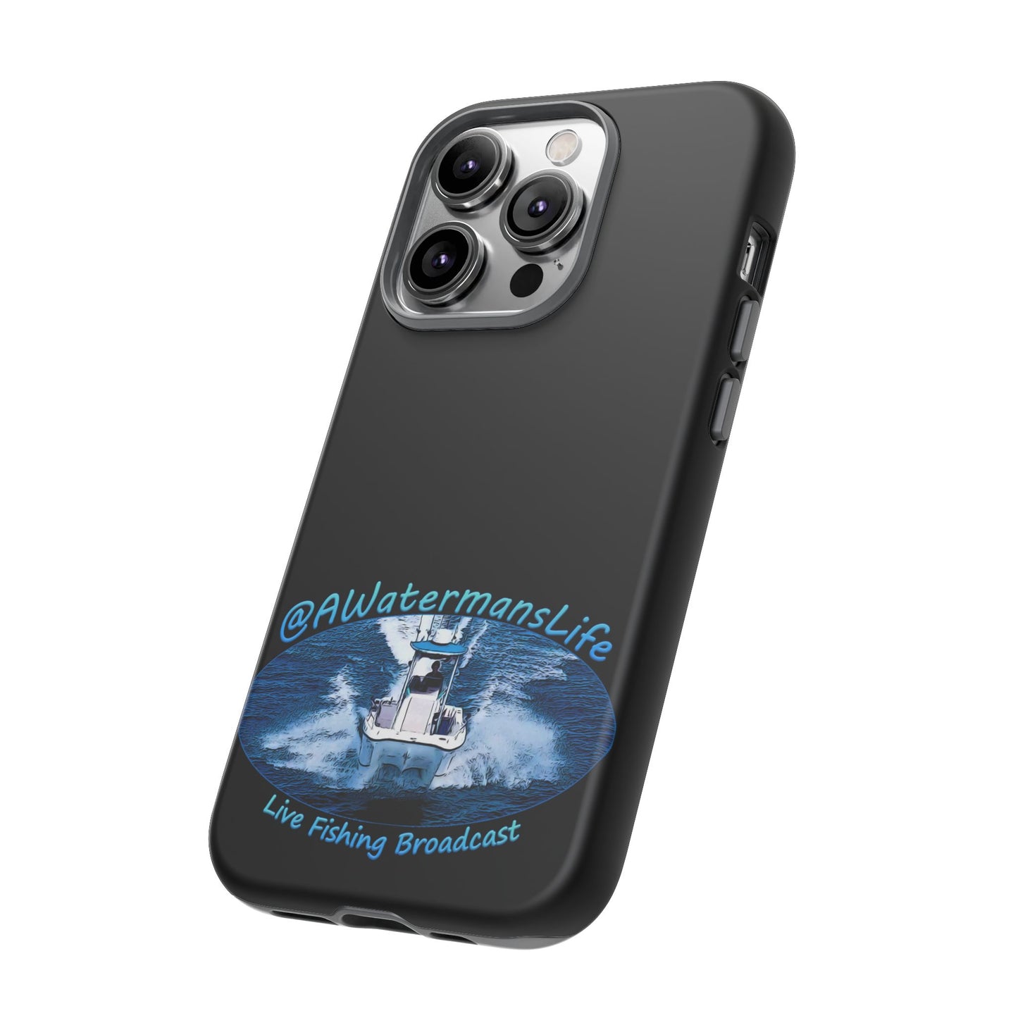 AWatermansLife Apple iPhone Tough Case - Custom Protective Phone Case with Dual Layer Shell and TPU Lining
