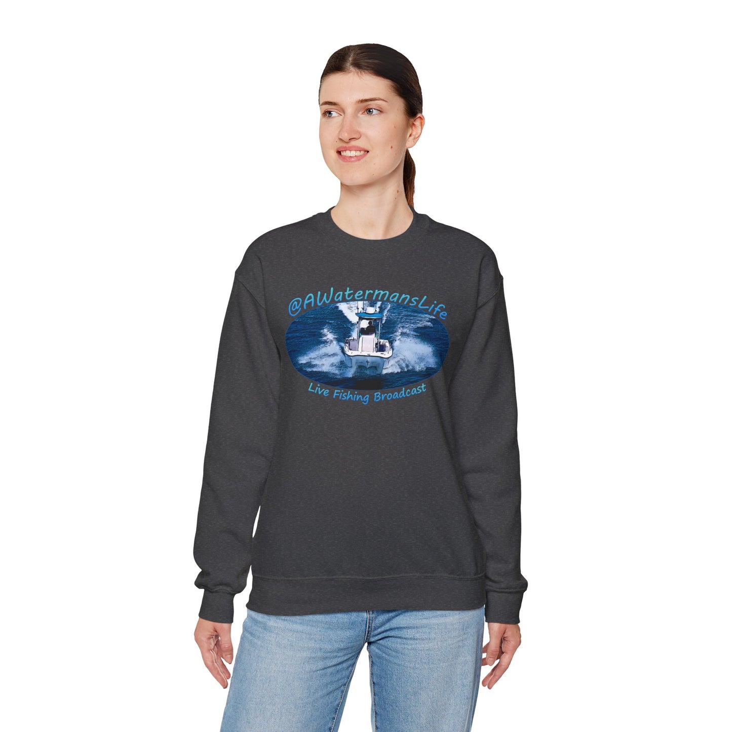 AWatermansLife Crewneck Sweatshirt