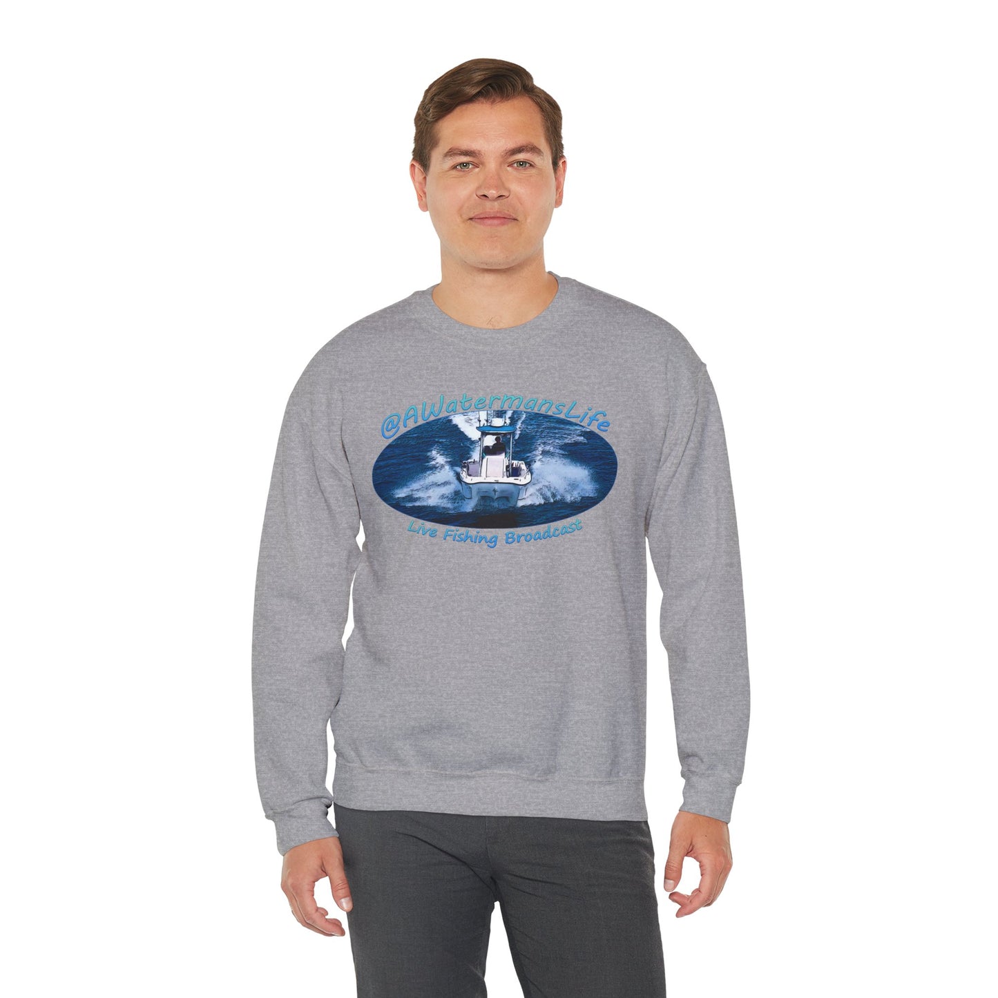 AWatermansLife Crewneck Sweatshirt