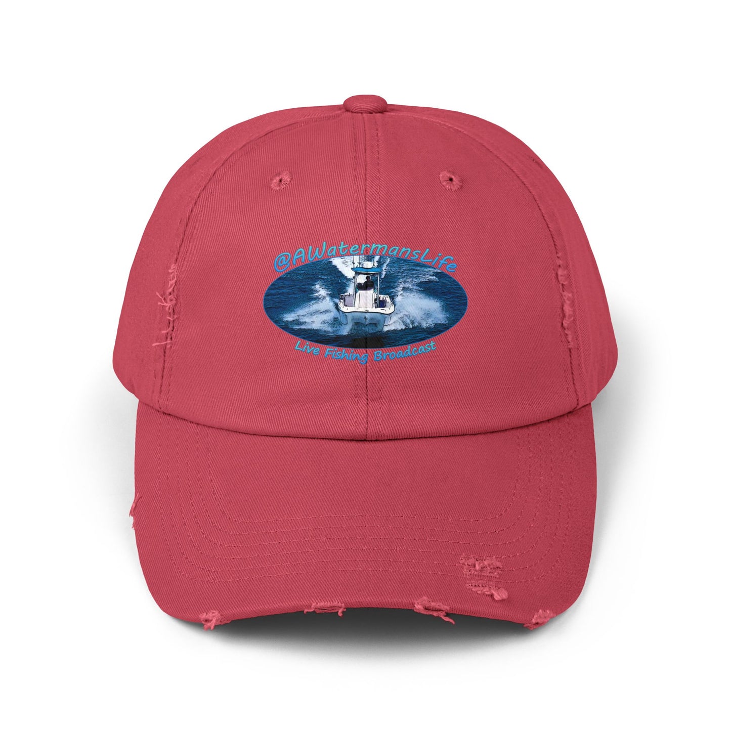 AWatermansLife Unisex Distressed Cap