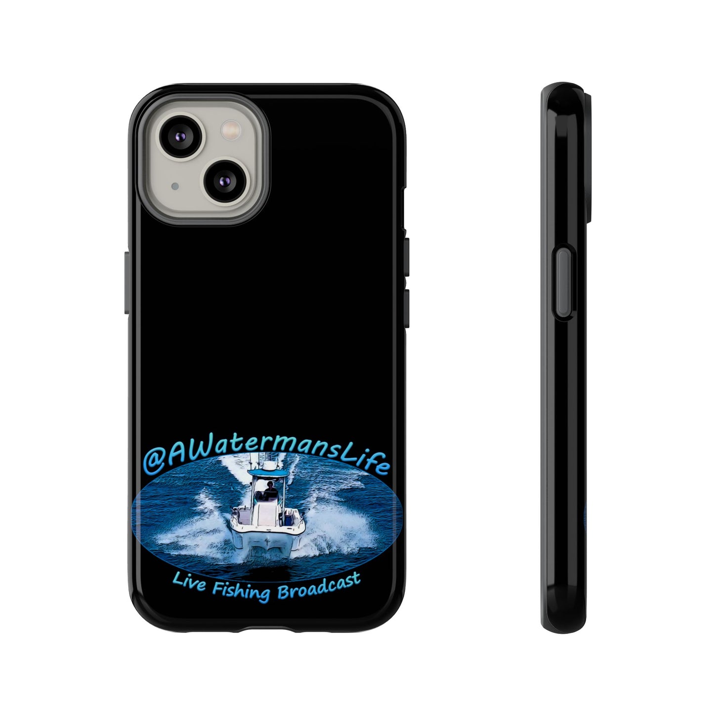 AWatermansLife Apple iPhone Tough Case - Custom Protective Phone Case with Dual Layer Shell and TPU Lining