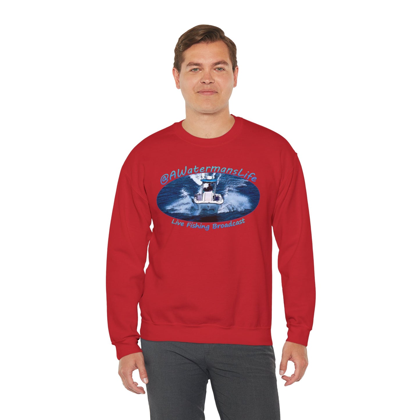 AWatermansLife Crewneck Sweatshirt