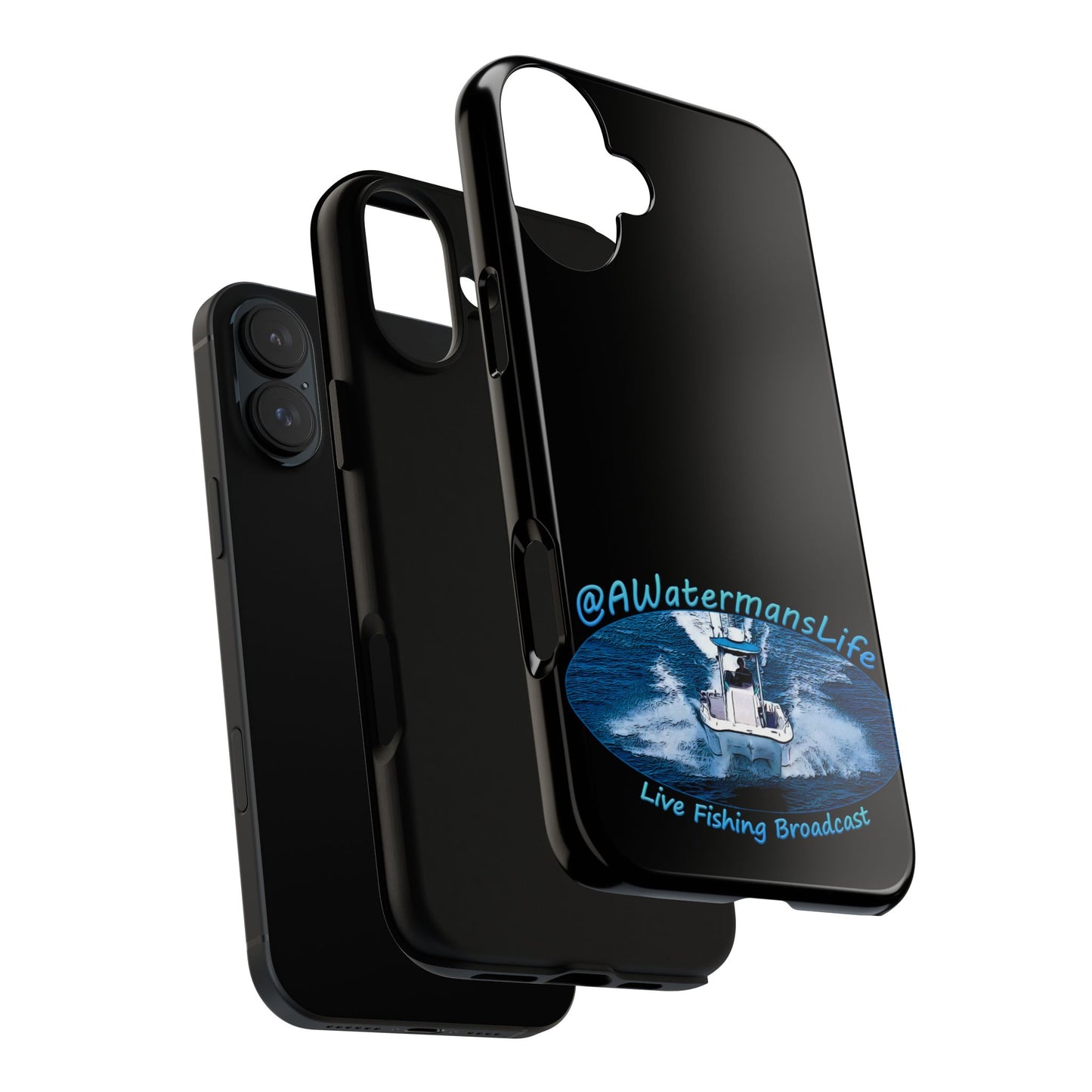 AWatermansLife Apple iPhone Tough Case - Custom Protective Phone Case with Dual Layer Shell and TPU Lining