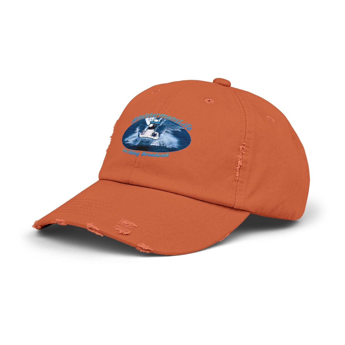 AWatermansLife Unisex Distressed Cap