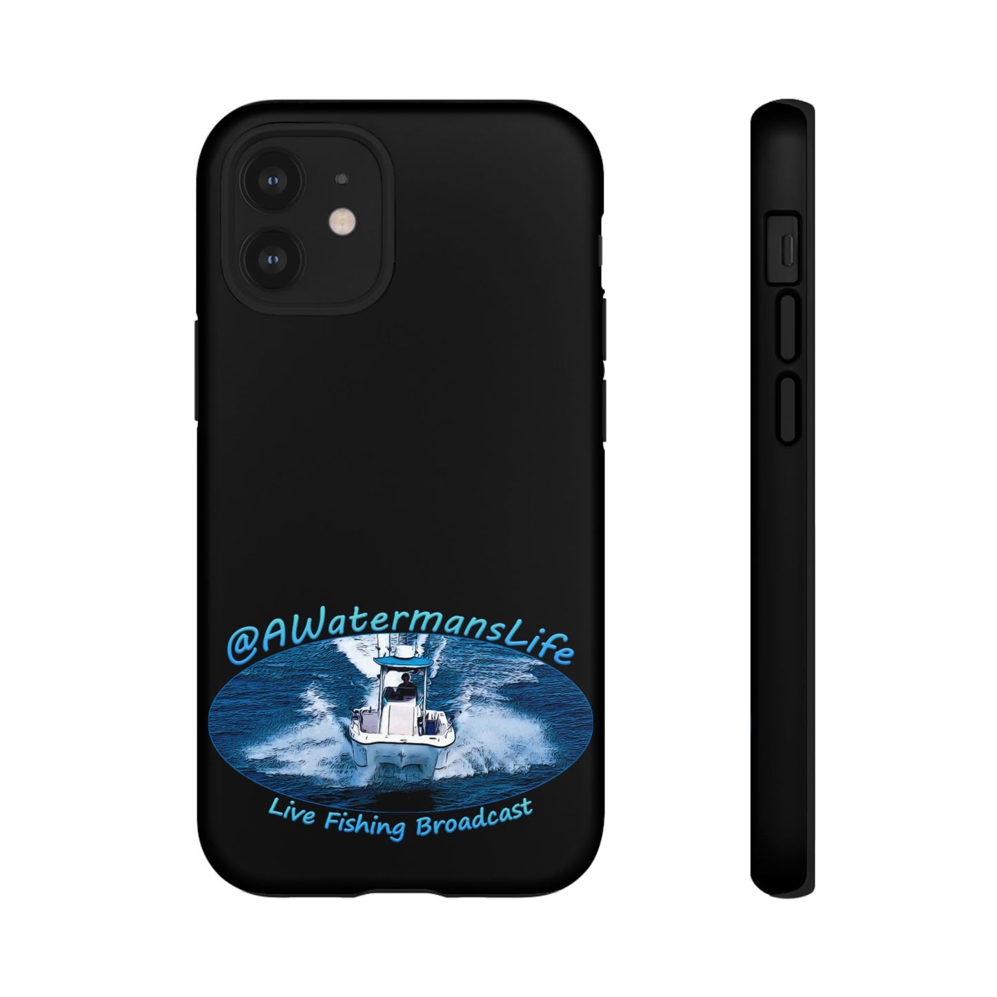 AWatermansLife Apple iPhone Tough Case - Custom Protective Phone Case with Dual Layer Shell and TPU Lining