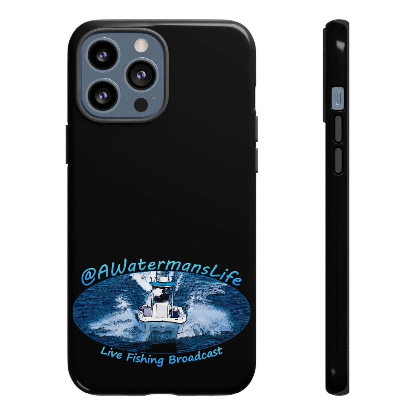 AWatermansLife Apple iPhone Tough Case - Custom Protective Phone Case with Dual Layer Shell and TPU Lining