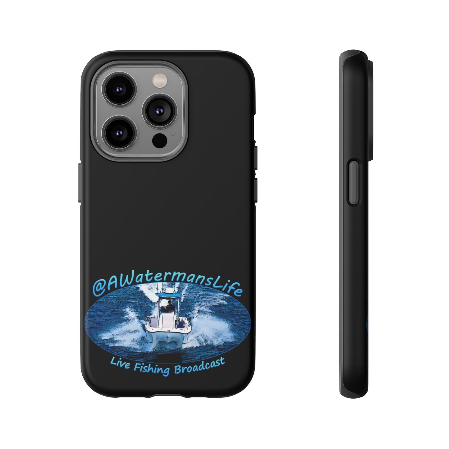 AWatermansLife Apple iPhone Tough Case - Custom Protective Phone Case with Dual Layer Shell and TPU Lining