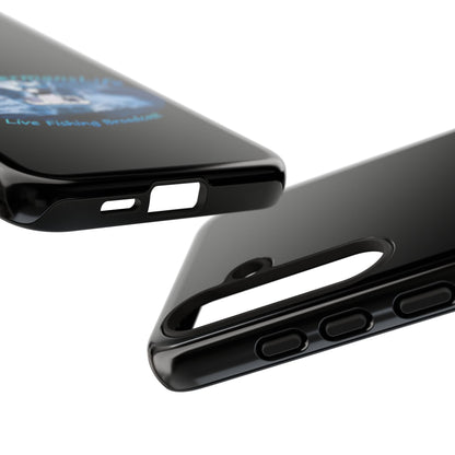 AWatermansLife Samsung Galaxy Tough Case - Custom Protective Phone Case with Dual Layer Shell and TPU Lining