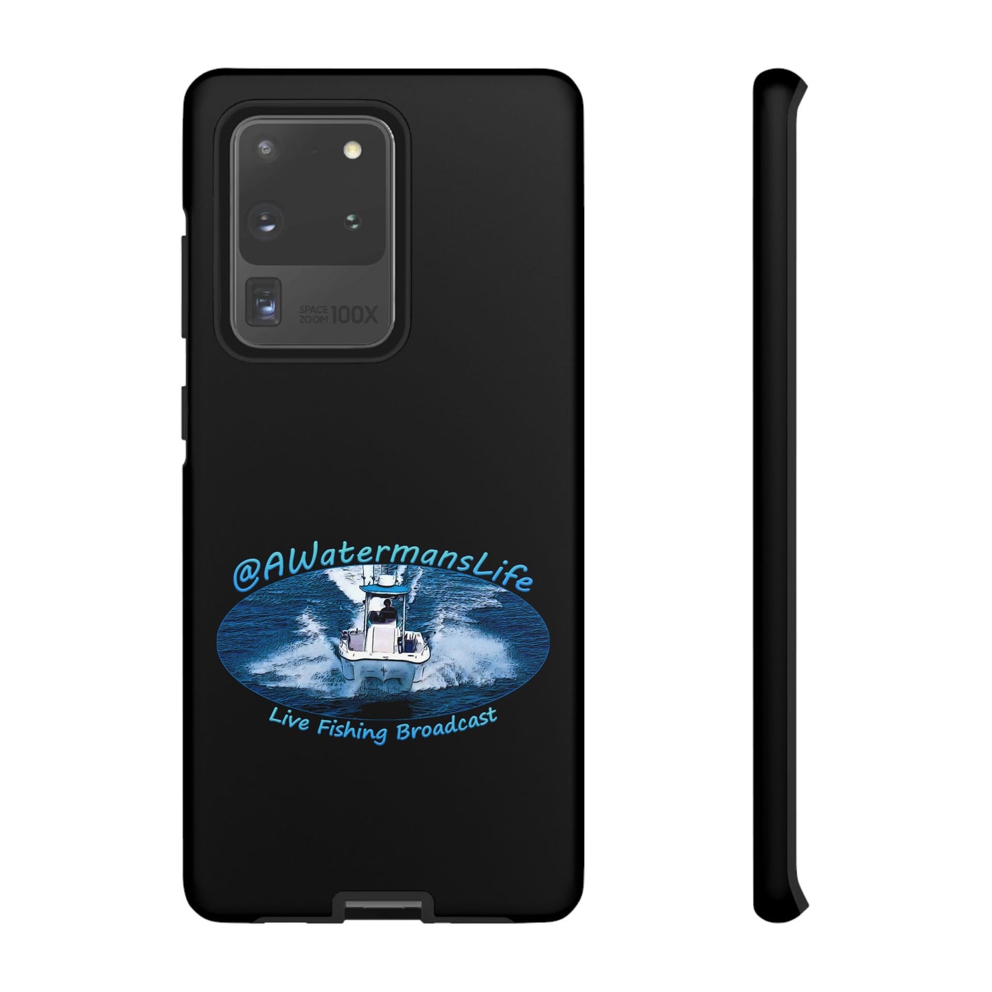 AWatermansLife Samsung Galaxy Tough Case - Custom Protective Phone Case with Dual Layer Shell and TPU Lining