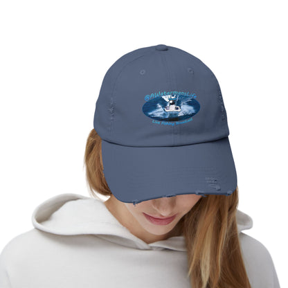 AWatermansLife Unisex Distressed Cap