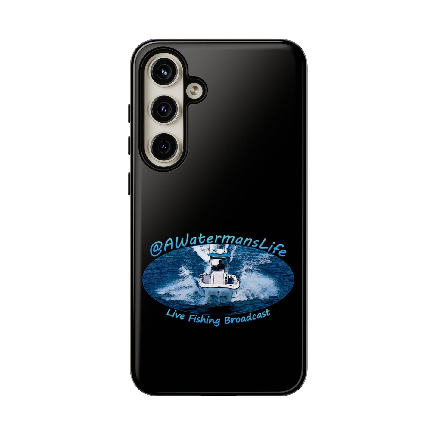AWatermansLife Samsung Galaxy Tough Case - Custom Protective Phone Case with Dual Layer Shell and TPU Lining