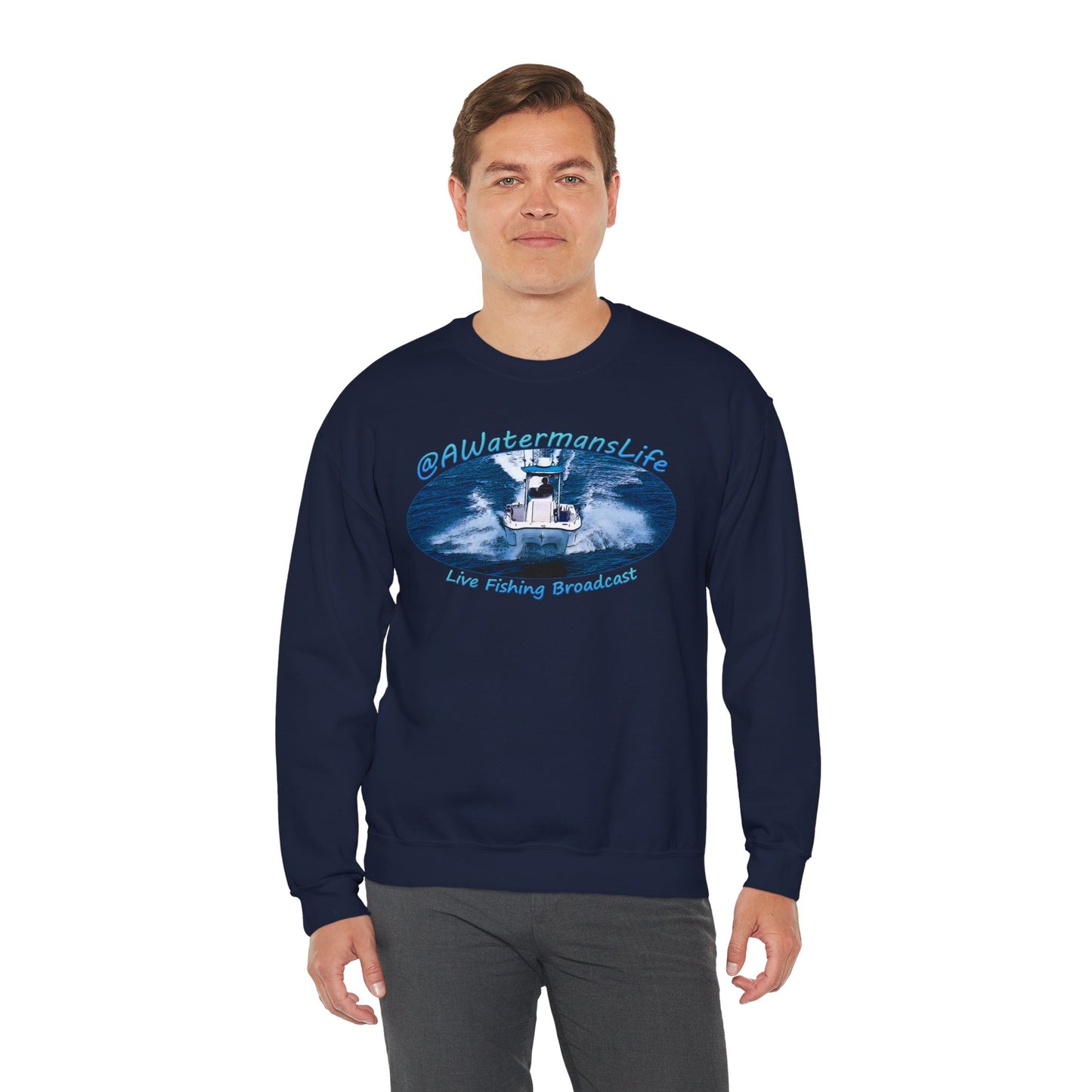 AWatermansLife Crewneck Sweatshirt