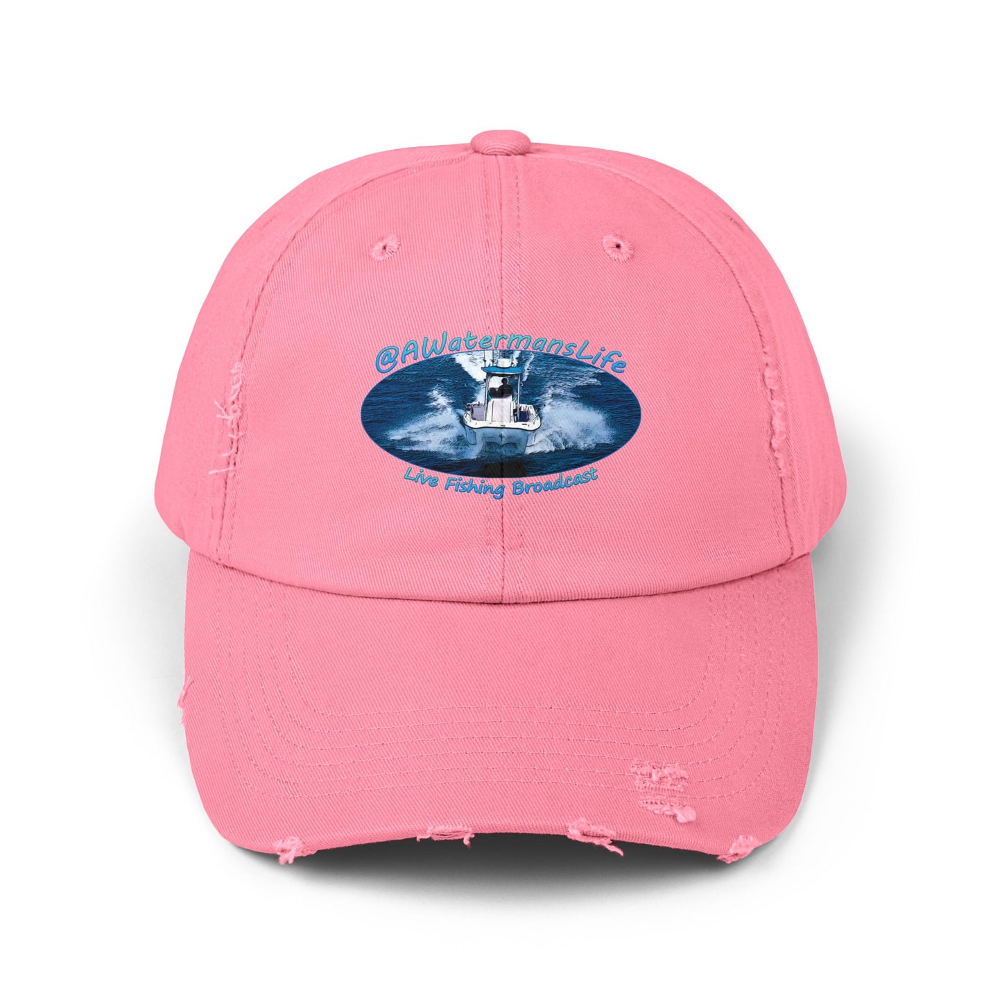 AWatermansLife Unisex Distressed Cap