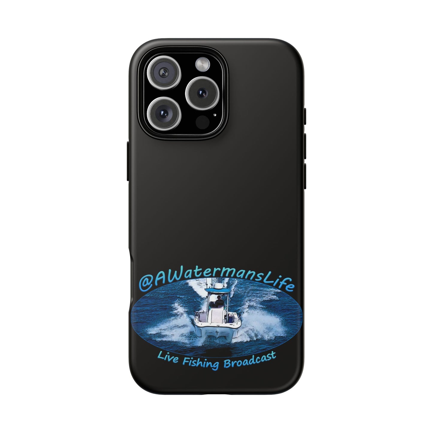 AWatermansLife Apple iPhone Tough Case - Custom Protective Phone Case with Dual Layer Shell and TPU Lining