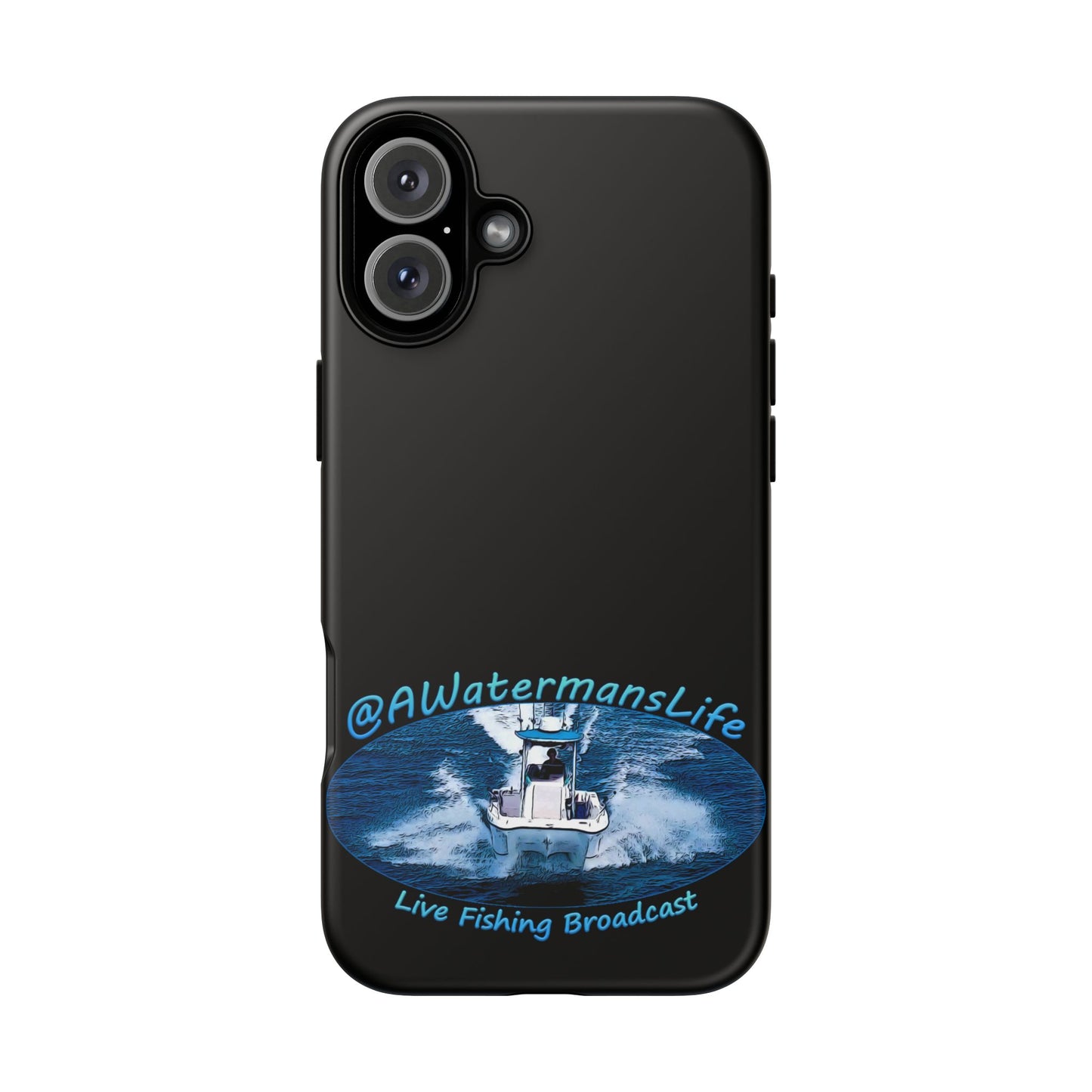 AWatermansLife Apple iPhone Tough Case - Custom Protective Phone Case with Dual Layer Shell and TPU Lining