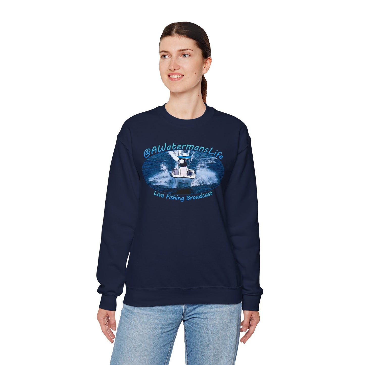 AWatermansLife Crewneck Sweatshirt