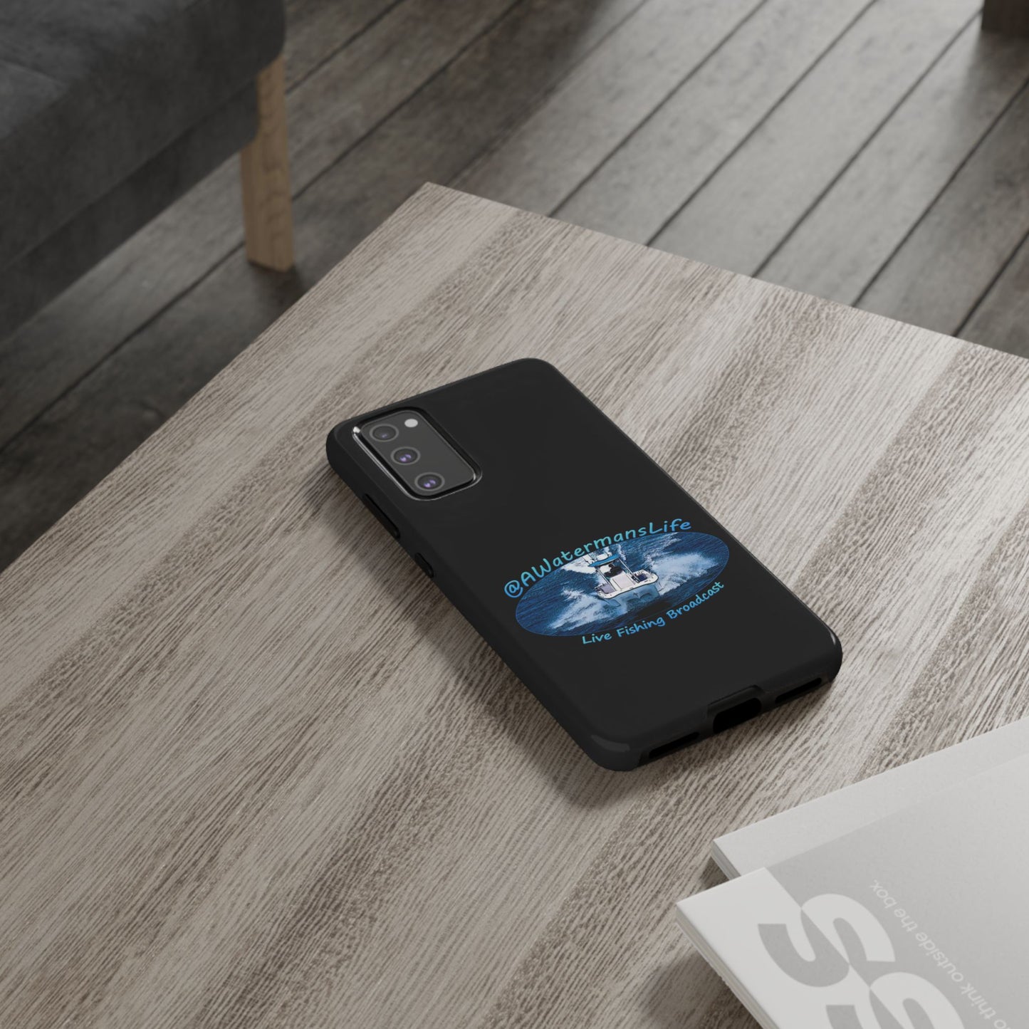 AWatermansLife Samsung Galaxy Tough Case - Custom Protective Phone Case with Dual Layer Shell and TPU Lining