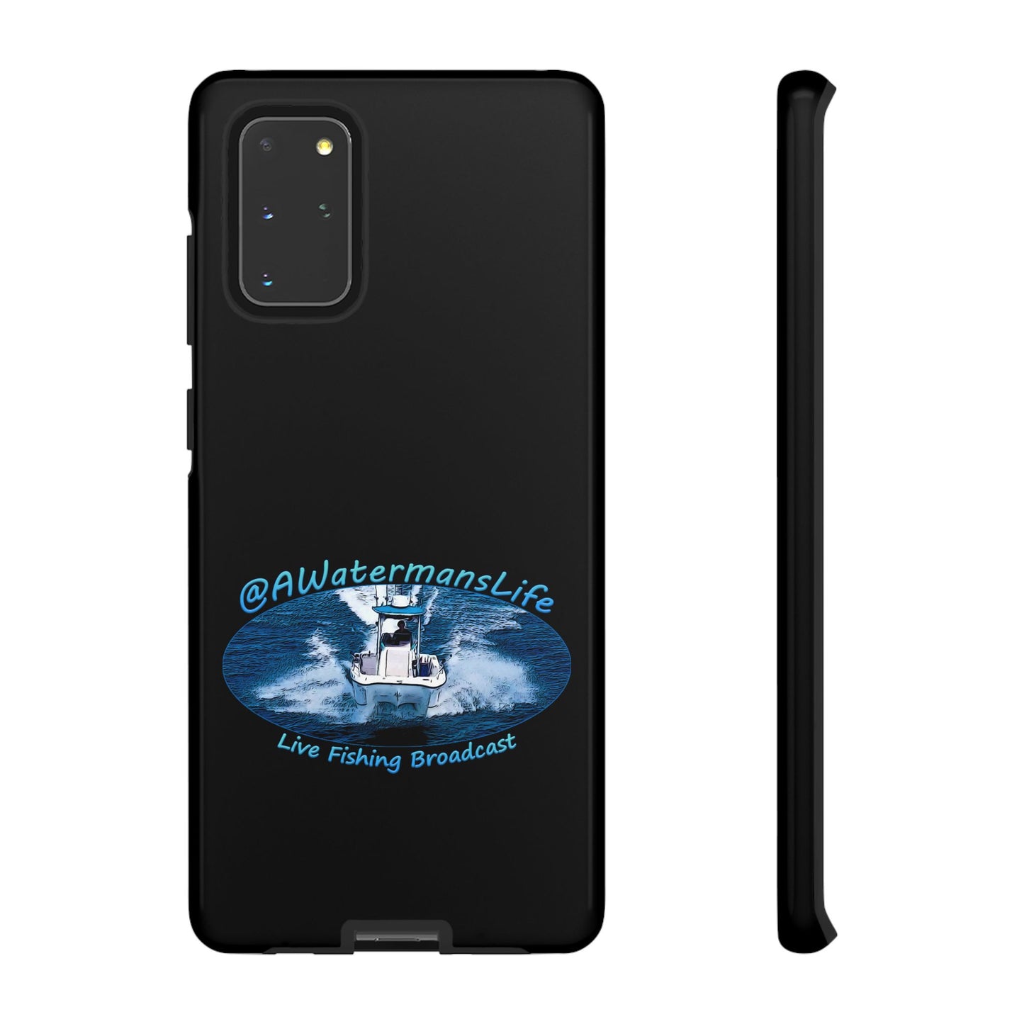 AWatermansLife Samsung Galaxy Tough Case - Custom Protective Phone Case with Dual Layer Shell and TPU Lining