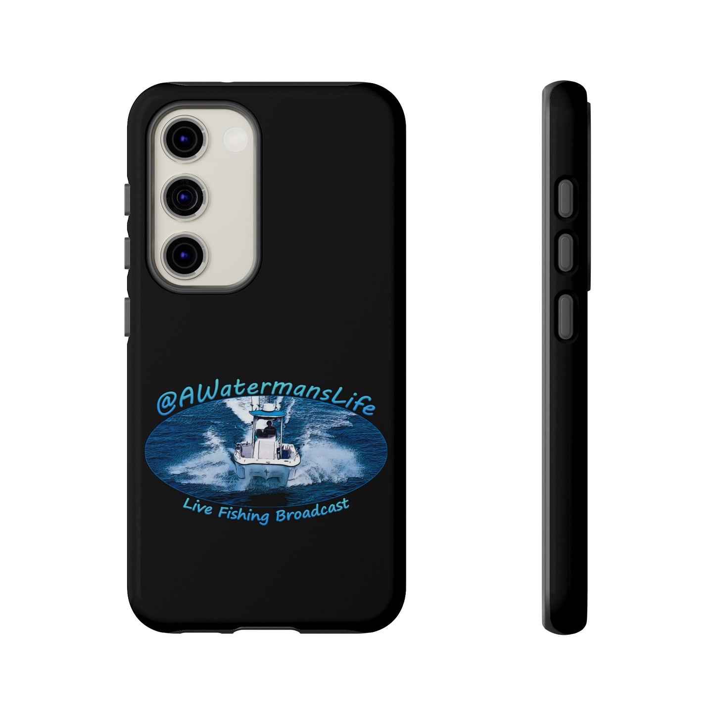 AWatermansLife Samsung Galaxy Tough Case - Custom Protective Phone Case with Dual Layer Shell and TPU Lining